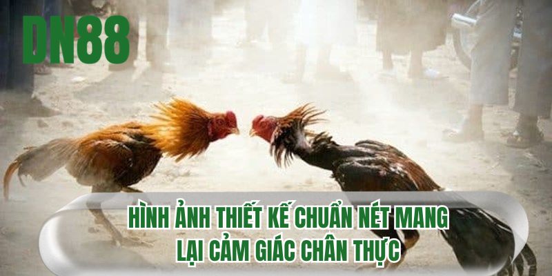 Hình ảnh thiết kế chuẩn nét mang lại cảm giác chân thực